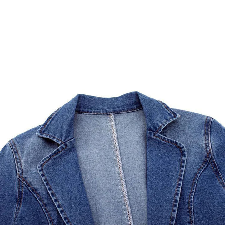 Enara - Chaqueta Aquera Fluida Con Bolsillos
