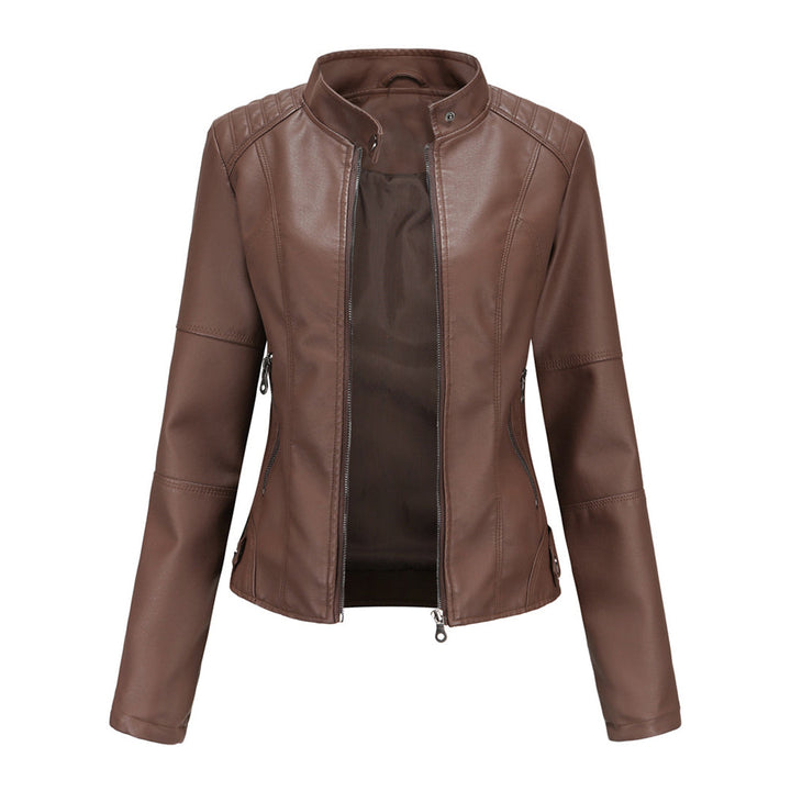 Hanneke - Elegante Chaqueta de Cuero