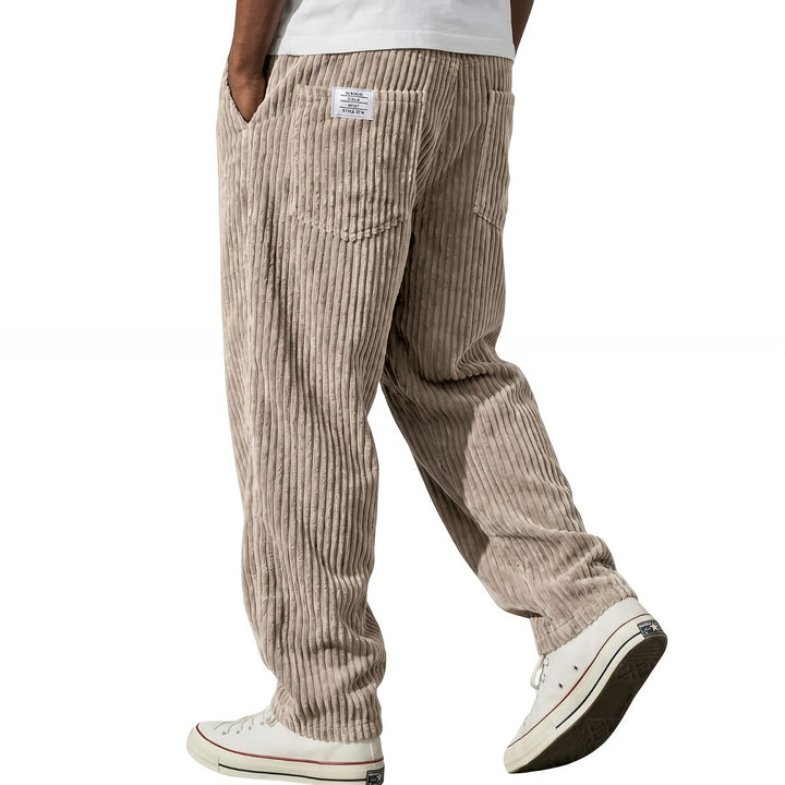 Erdem - Pantalones de Corte Ancho y Textura de Pana