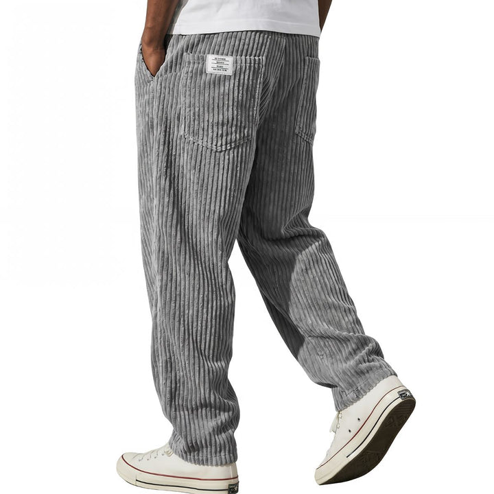 Erdem - Pantalones de Corte Ancho y Textura de Pana