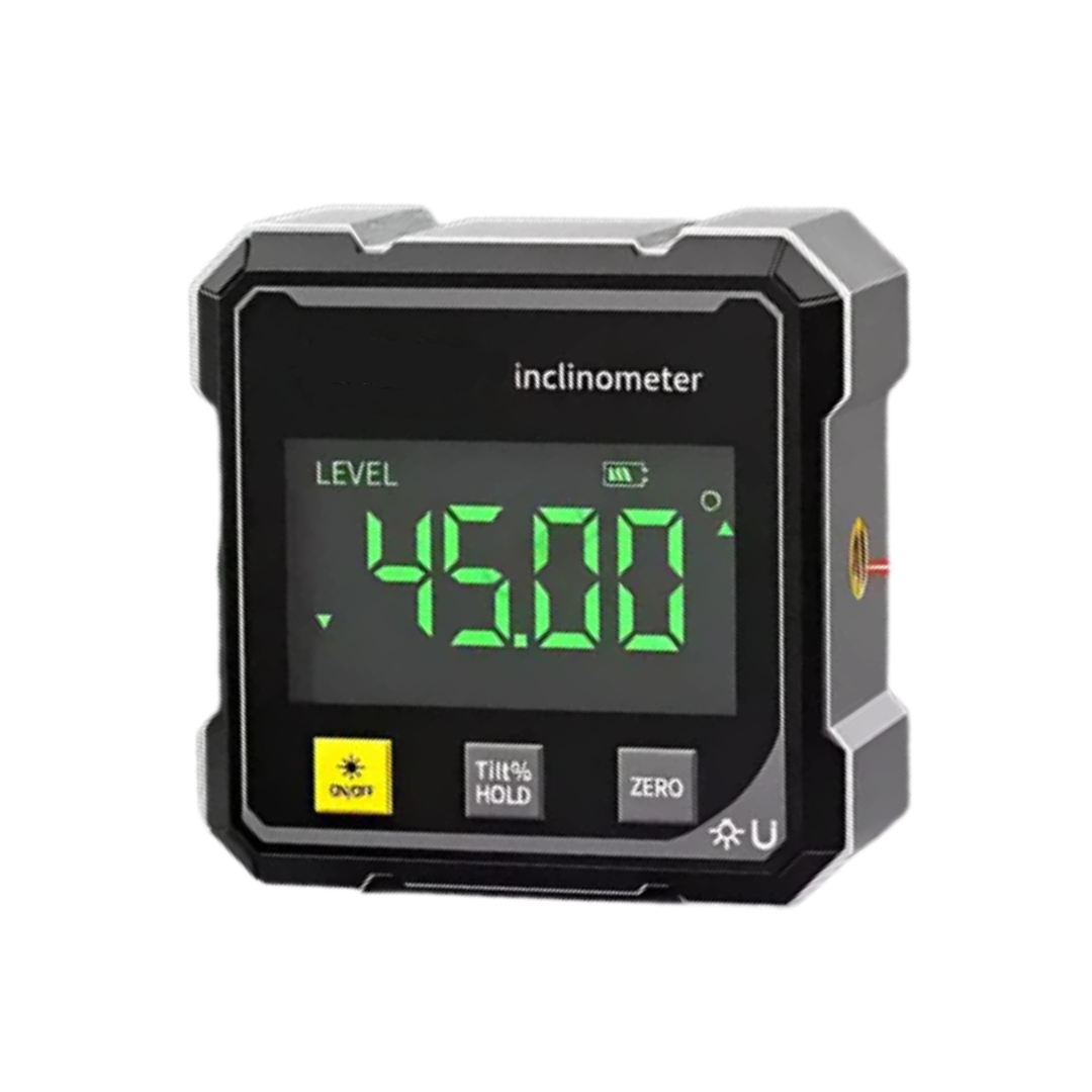AngleMaster - Inclinómetro Láser Magnético Digital de Seda