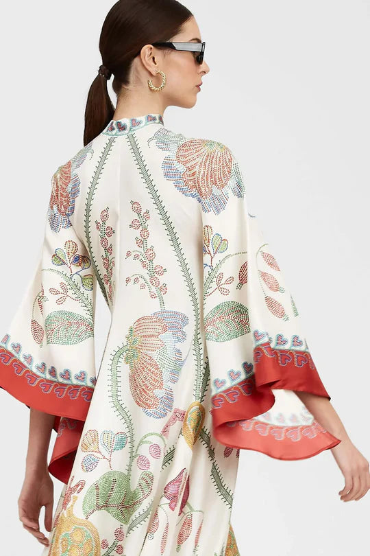 Elica - Vestido Largo Estampado