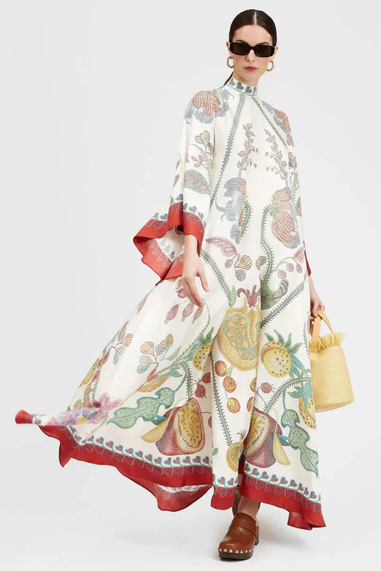 Elica - Vestido Largo Estampado