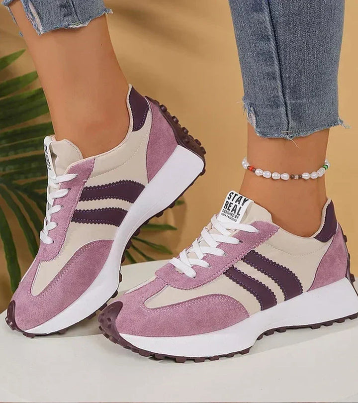 Jonara - Zapatillas Con Plataforma De Estilo Retro