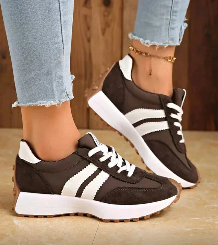 Jonara - Zapatillas Con Plataforma De Estilo Retro