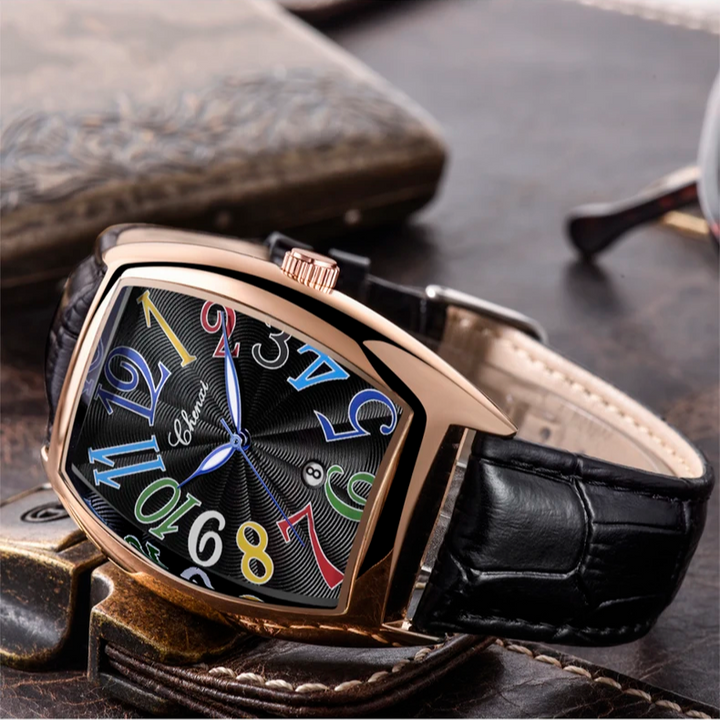 Simond - Un Reloj Elegante Con Correa De Piel