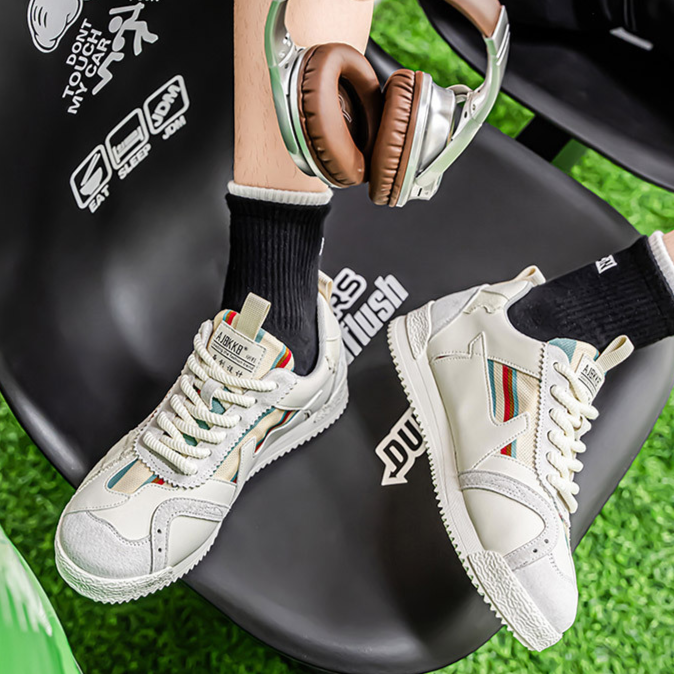 Pooran - Zapatillas Retro Ultra Cómodas