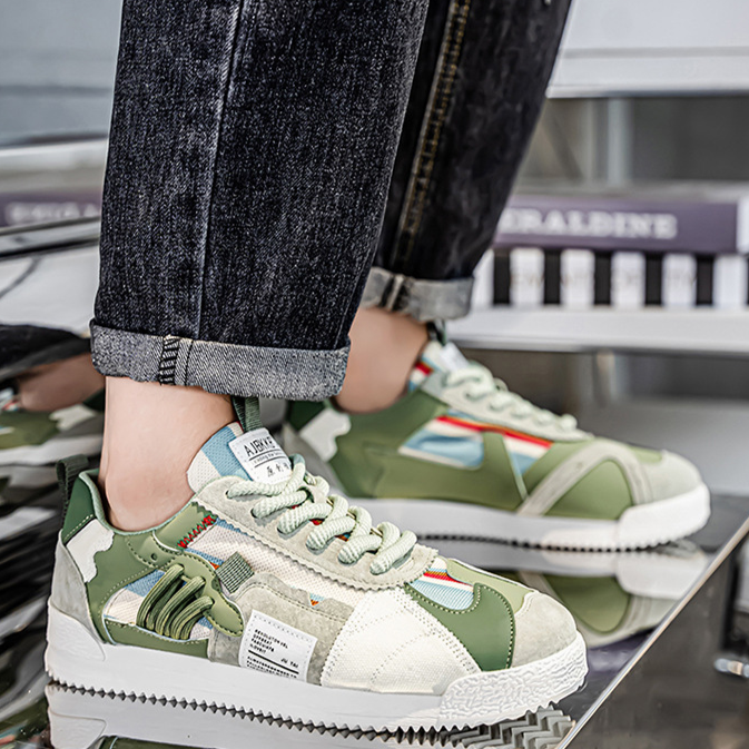 Pooran - Zapatillas Retro Ultra Cómodas