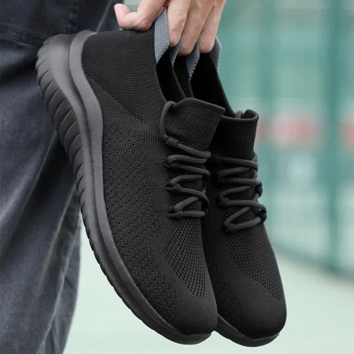 Draca - Zapatillas Deportivas De Punto Transpirables Con Suela Acolchada Y Suave