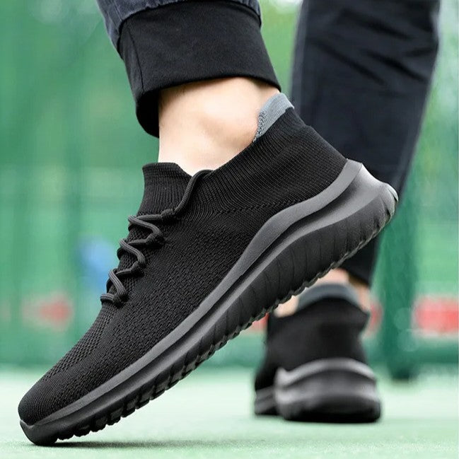 Draca - Zapatillas Deportivas De Punto Transpirables Con Suela Acolchada Y Suave