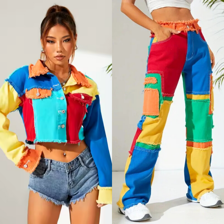 Mayra - Patchwork Conjunto