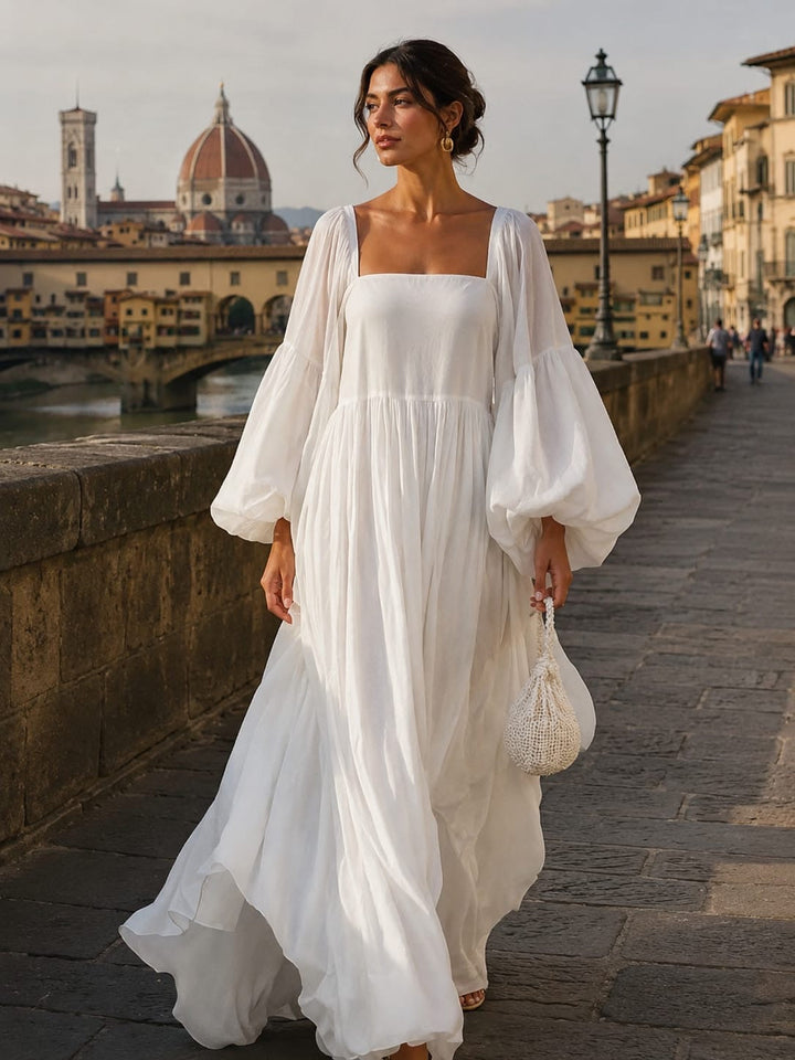 Synila - Vestido Prestige Con Mangas De Farol
