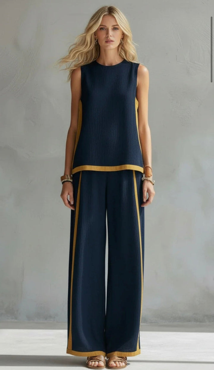 Sachindri - Elegante Traje de Dos Piezas