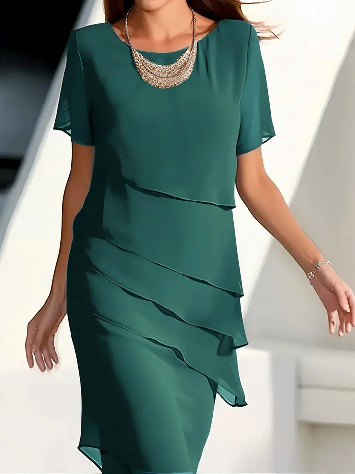 Drusilla - Vestido midi Con Mangas Cortas