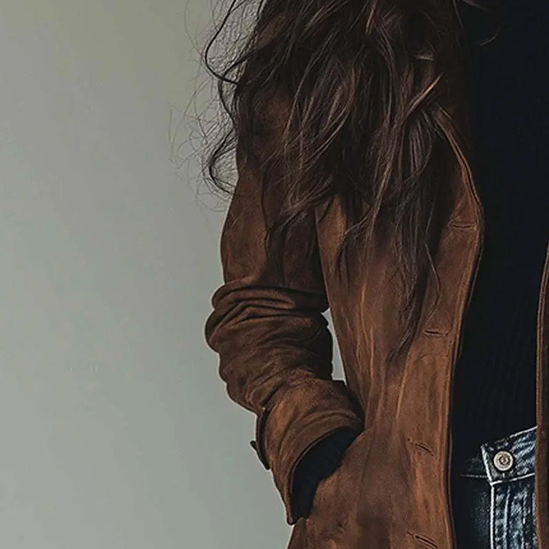 Philippa - Gabardina Vintage De Ante