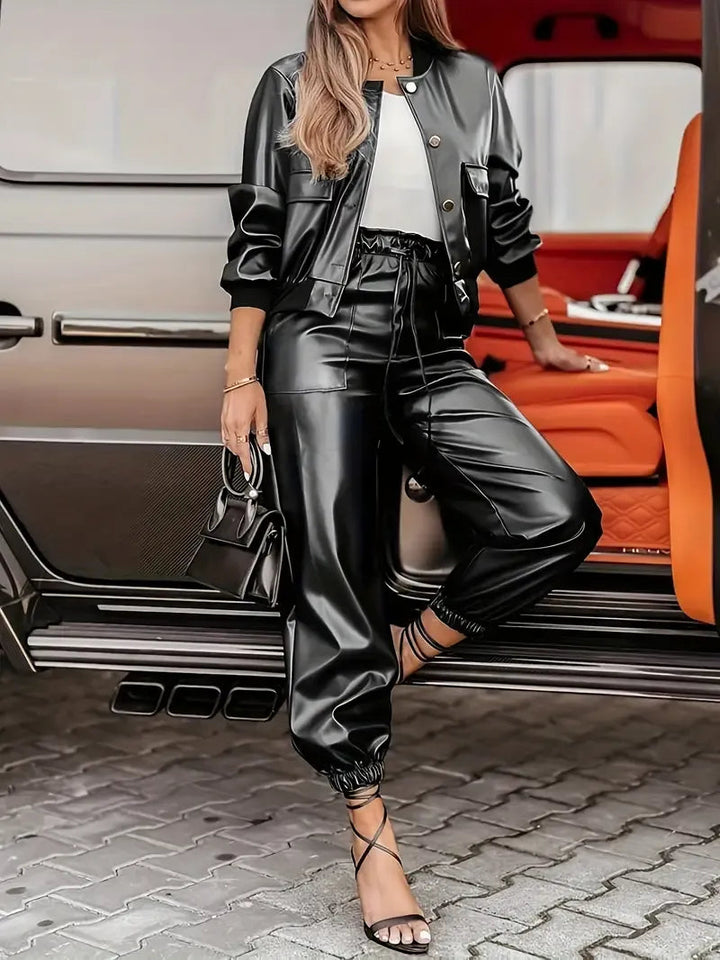 Tabea - Conjunto De Dos Piezas De Cuero