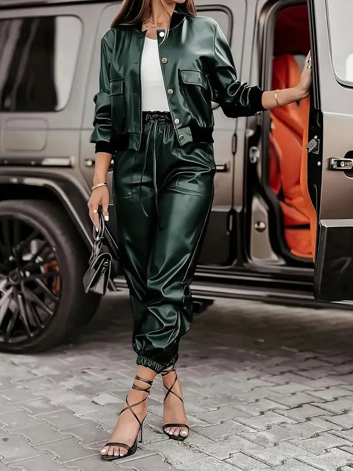 Tabea - Conjunto De Dos Piezas De Cuero