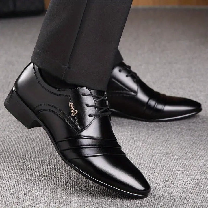 Sybren - Zapatos De Cuero Antideslizantes