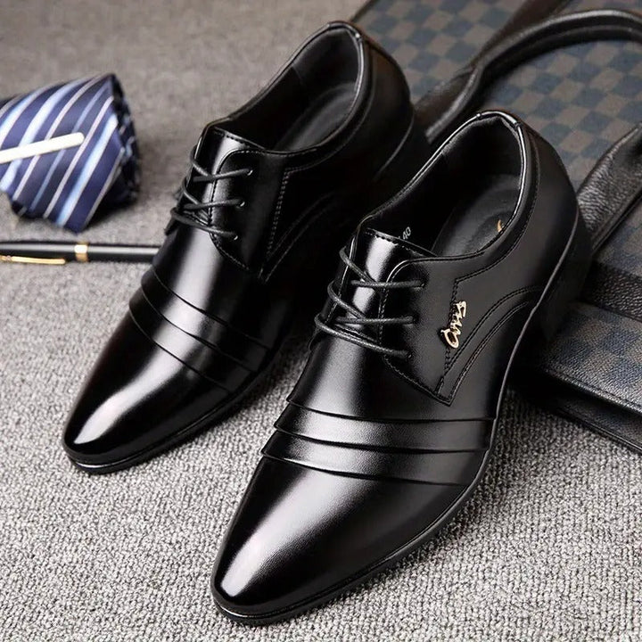 Sybren - Zapatos De Cuero Antideslizantes