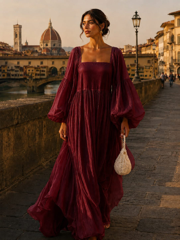 Synila - Vestido Prestige Con Mangas De Farol