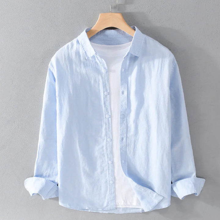 Emerson - Camisa Informal De Manga Larga Con Botones
