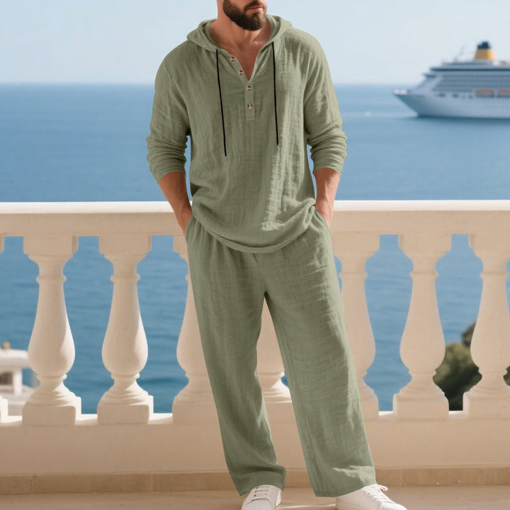 Maoray - Conjunto Informal de Sudadera Con Capucha y Pantalón