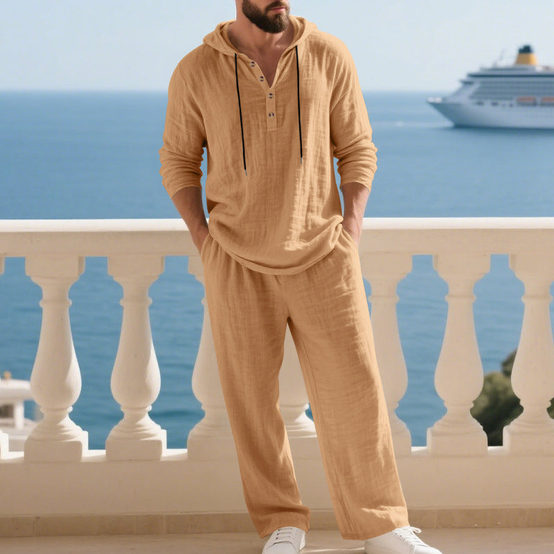 Maoray - Conjunto Informal de Sudadera Con Capucha y Pantalón