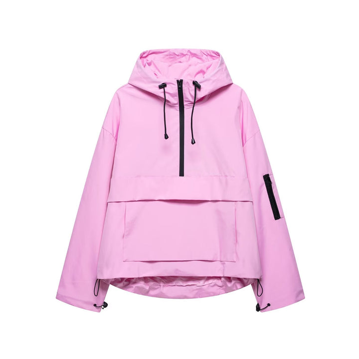 Nareeda - Chaqueta Cortavientos Con Capucha