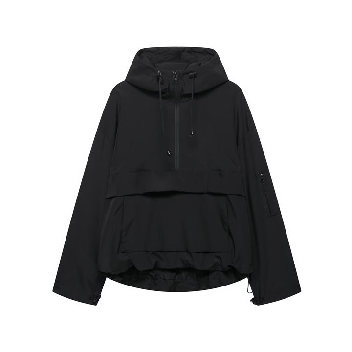 Nareeda - Chaqueta Cortavientos Con Capucha