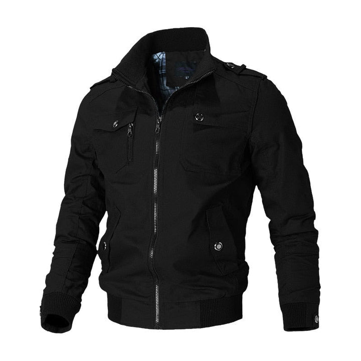 Ahmad - Chaqueta Bomber con Múltiples Bolsillos