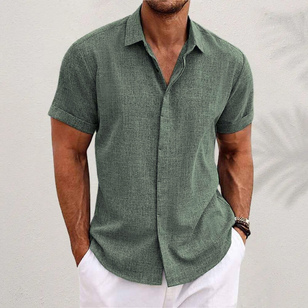 Neftali - Camisa Clásica de Lino