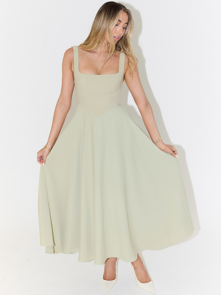 Nangula - Elegante Vestido De Rayón