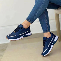Ansab - Zapatos Con Cordones y Suela Gruesa