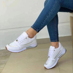 Ansab - Zapatos Con Cordones y Suela Gruesa