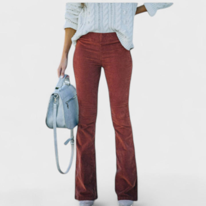 Arava - Pantalones Acampanados de Pana