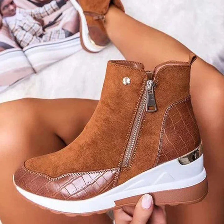 Niniane - Tobillo Botín Ortopédico Con Cremallera Lateral