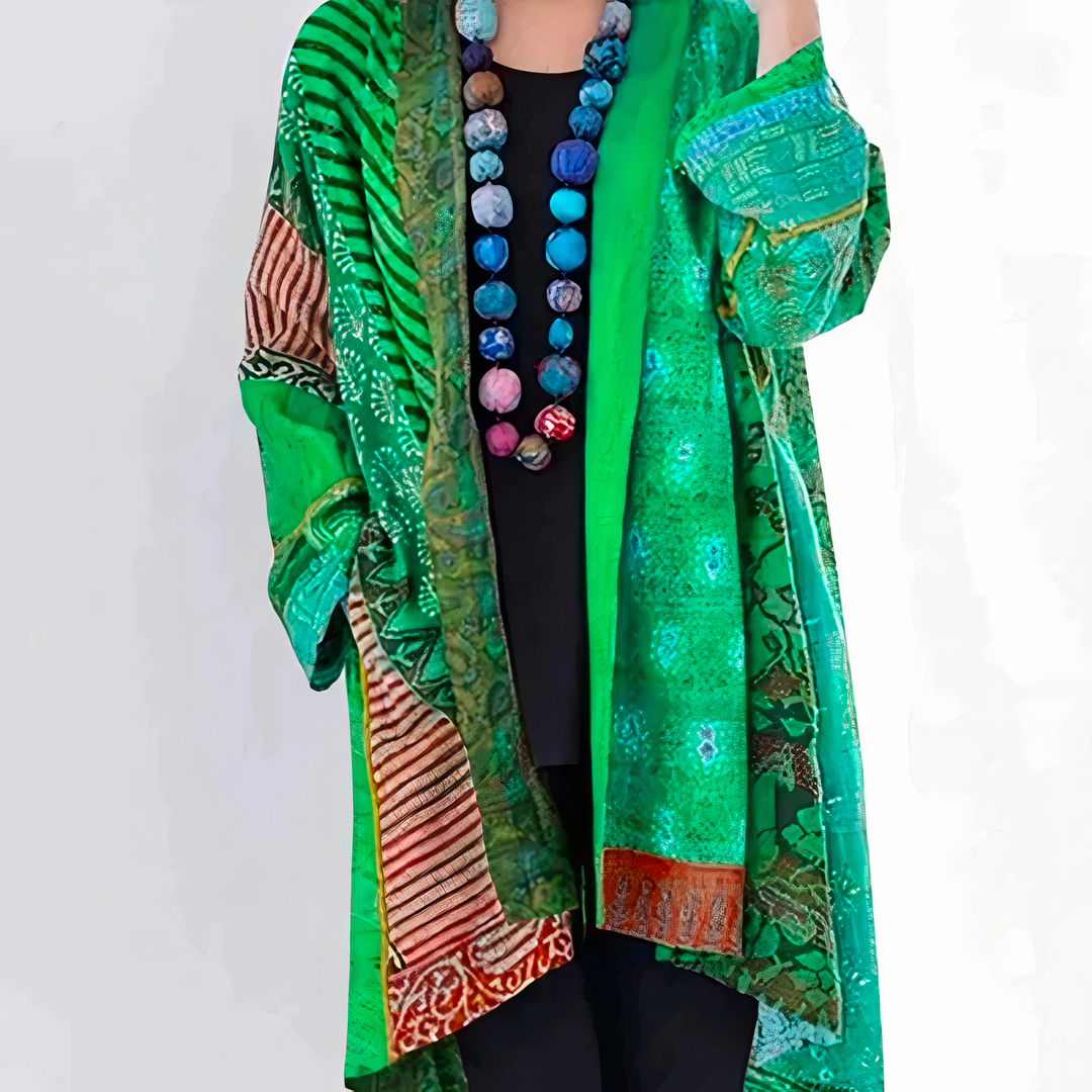Rozenna - Cárdigan Estilo Kimono