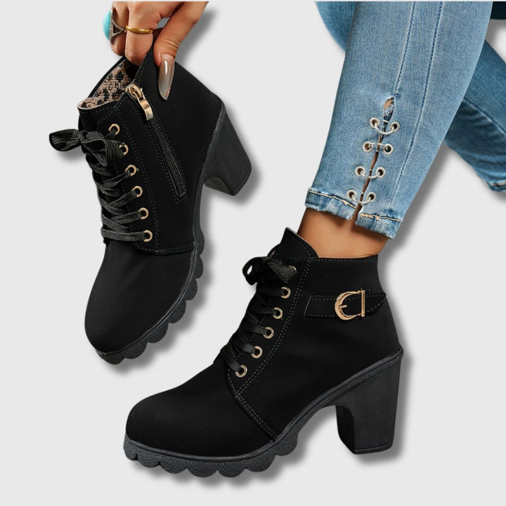 Shamara - Botines Casuales Con Tacón