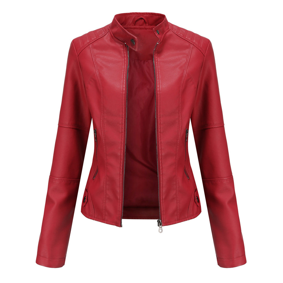 Hanneke - Elegante Chaqueta de Cuero