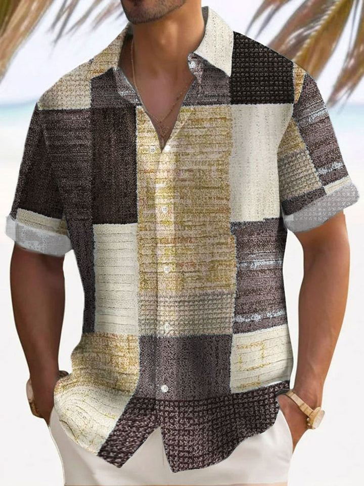 Shpetim - Elegante Camisa De Manga Corta