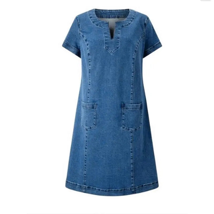 Polixeni - Vestido De Denim Suave