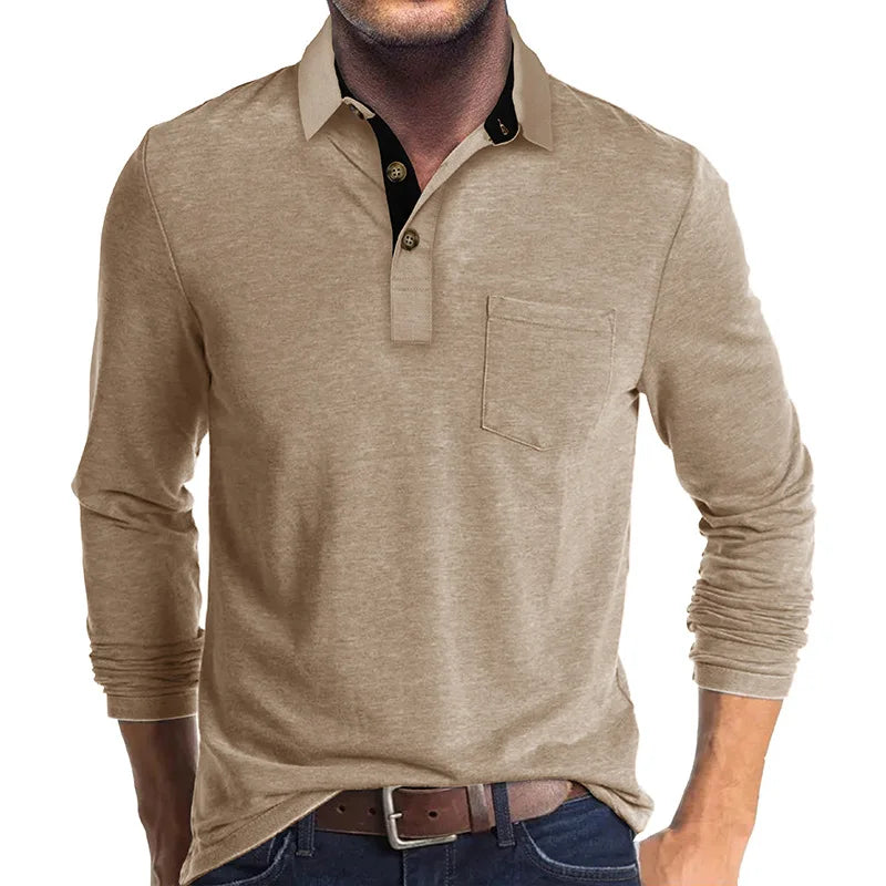 Romualdas - Camisa Elegante de Manga Larga