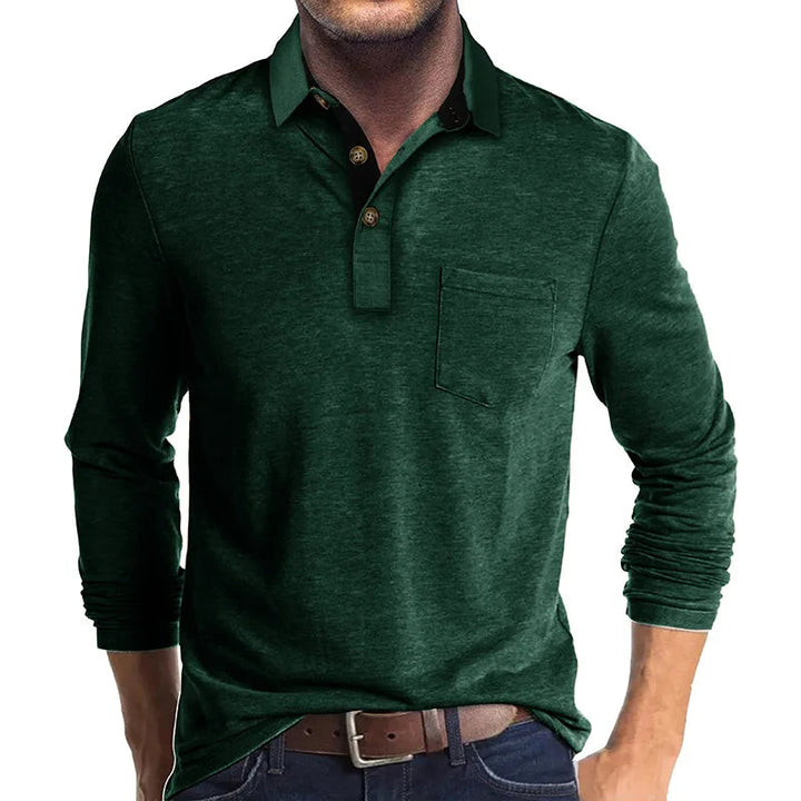 Romualdas - Camisa Elegante de Manga Larga