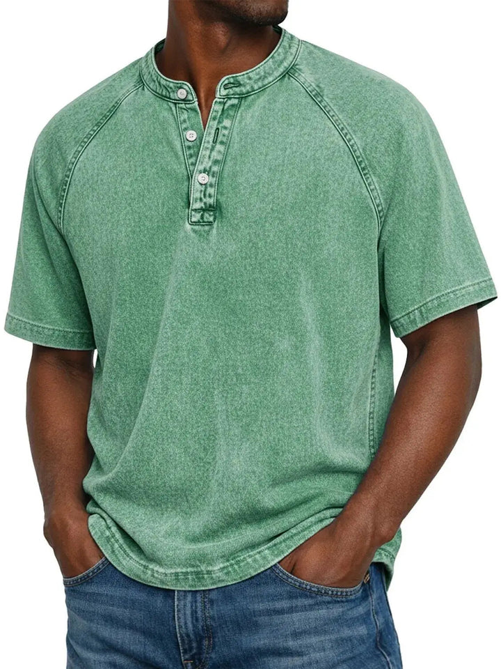 Esarot - Camisa Vintage Con Botones