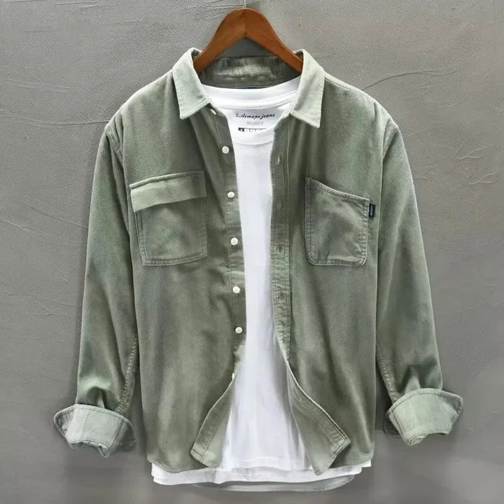 Aydin - Camisa De Manga Larga Con Bolsillos