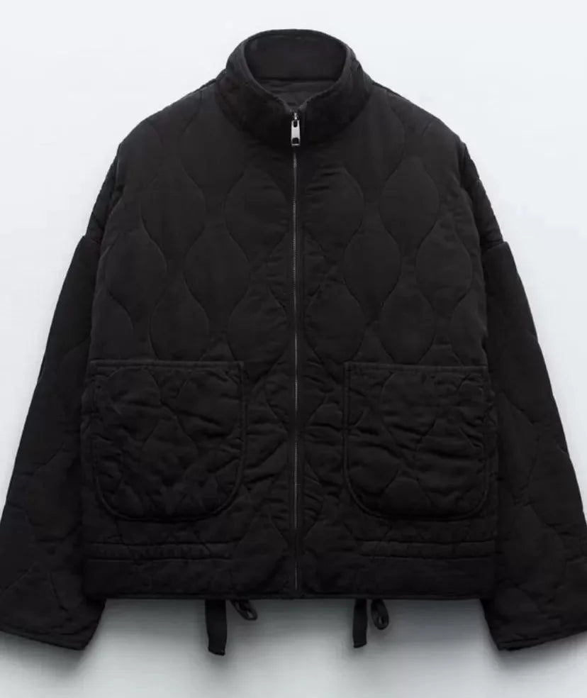Pascale - Chaqueta Vintage de Algodón Acolchado