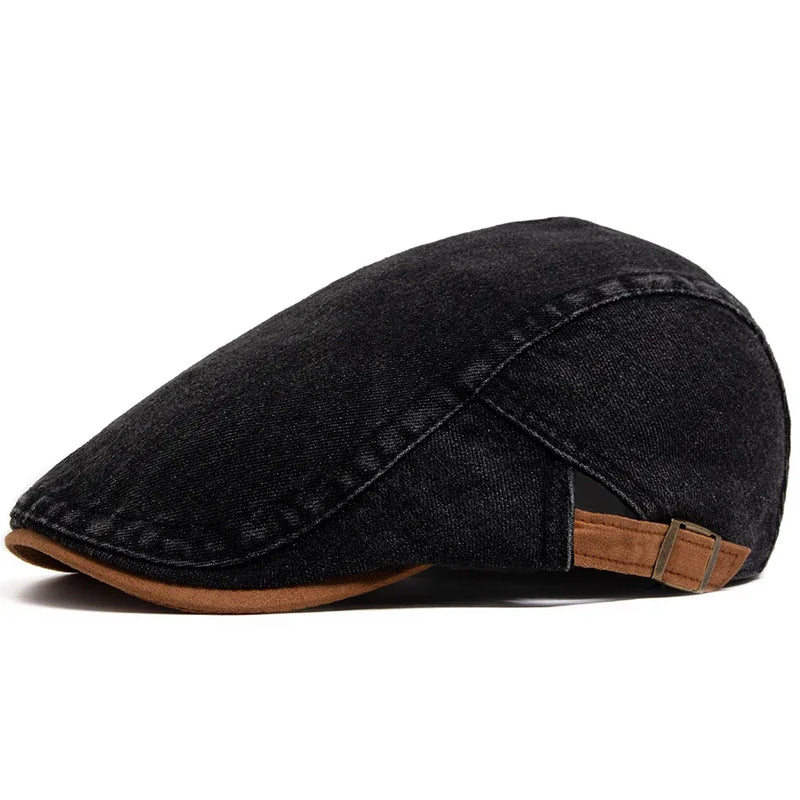 Mullins - Gorra Plana de Denim | 1+1 Gratis