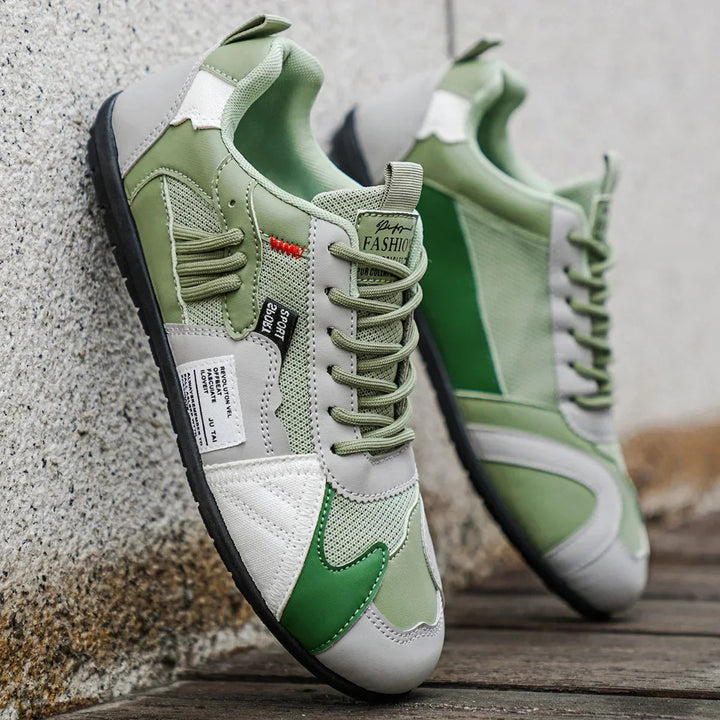Reinders - Zapatillas Deportivas Con Cordones y Diseño Patchwork