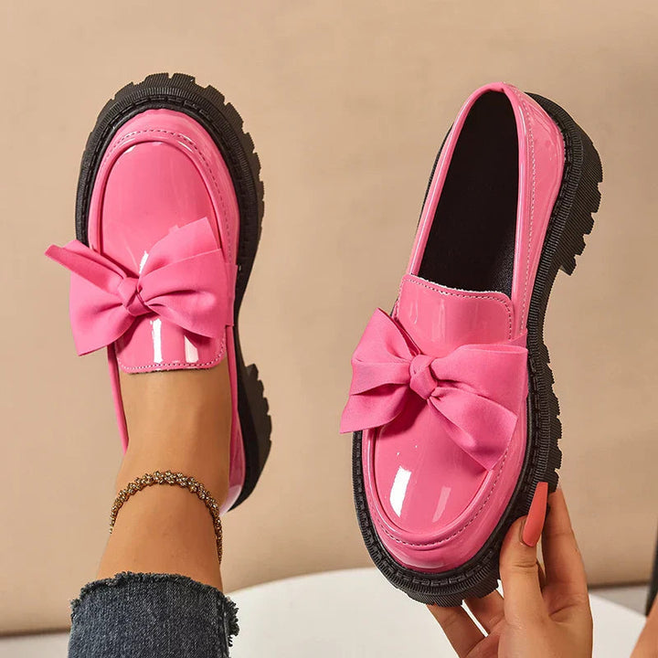 Batya - Elegantes Zapatos Antideslizantes Con Lazo