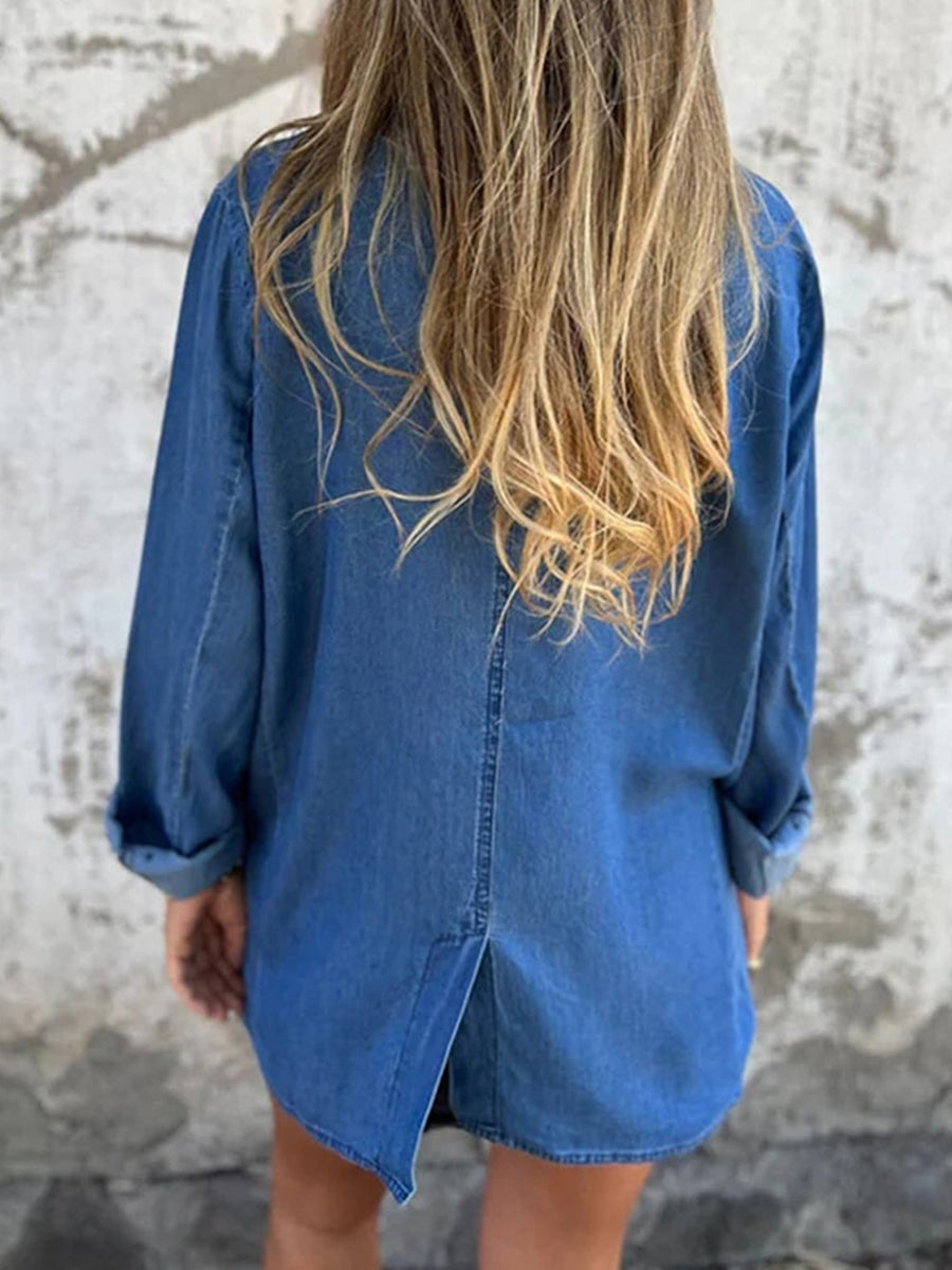 Romilda - Chaqueta Vaquera De Gran Tamaño